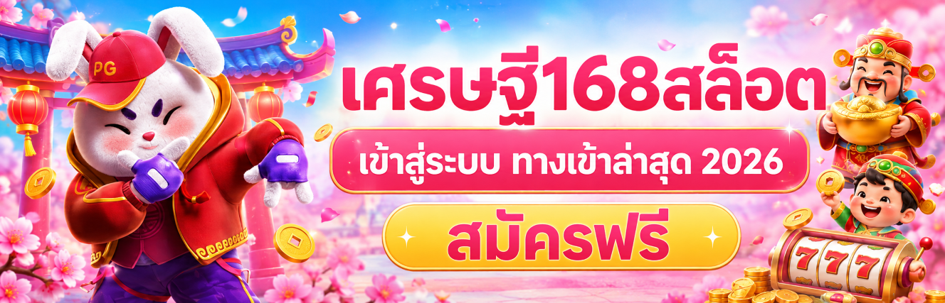 เศรษฐี168สล็อต เข้าสู่ระบบ ทางเข้าล่าสุด 2026 สมัครฟรี ปก